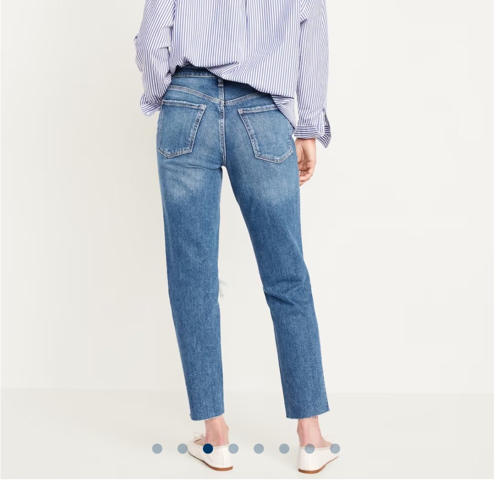 Old Navy Slouchy Straight Jeans NWT